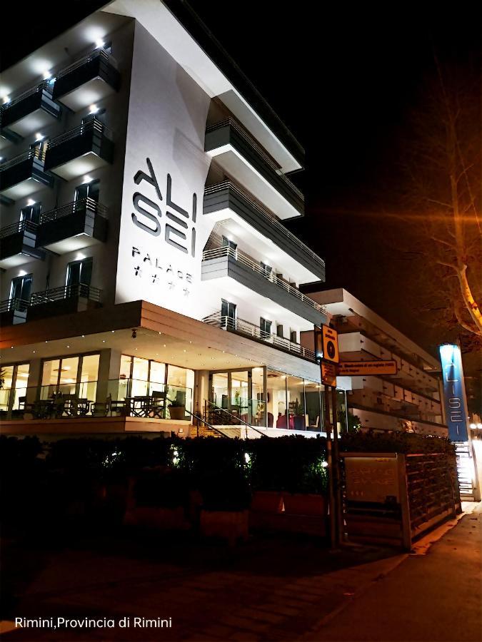 Alisei Palace Hotel Rímini Exterior foto