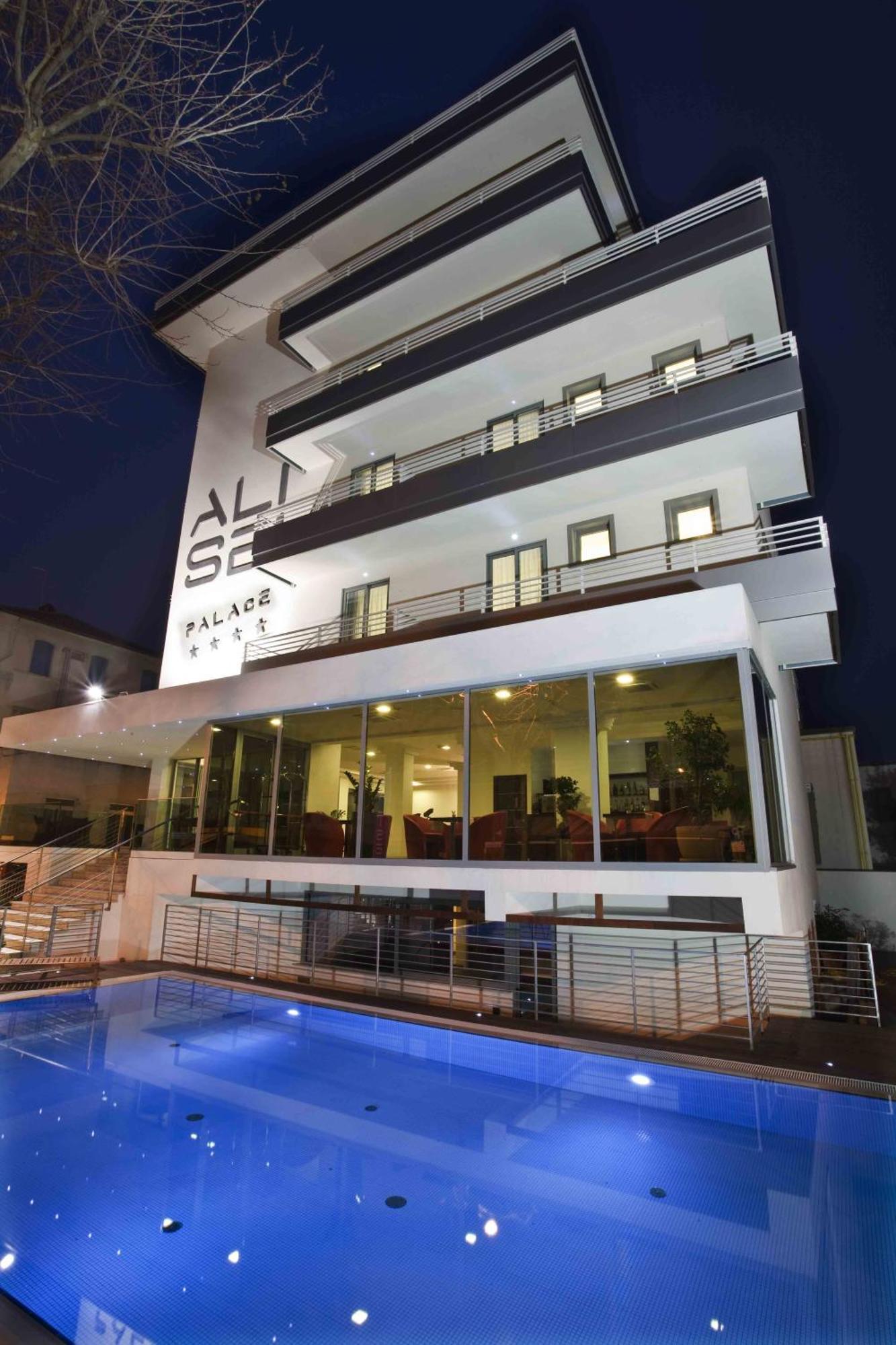 Alisei Palace Hotel Rímini Exterior foto